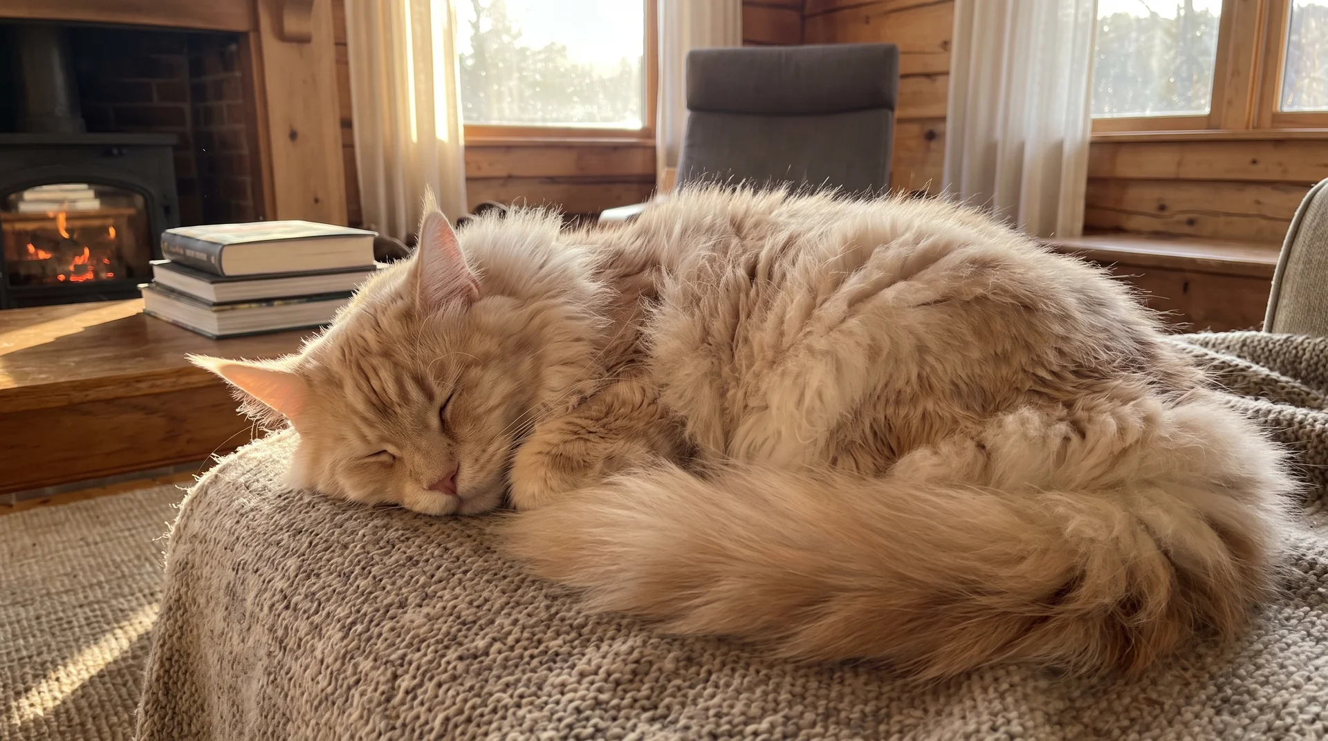 Langhaarkatze als typische Risikogruppe für Haarballen